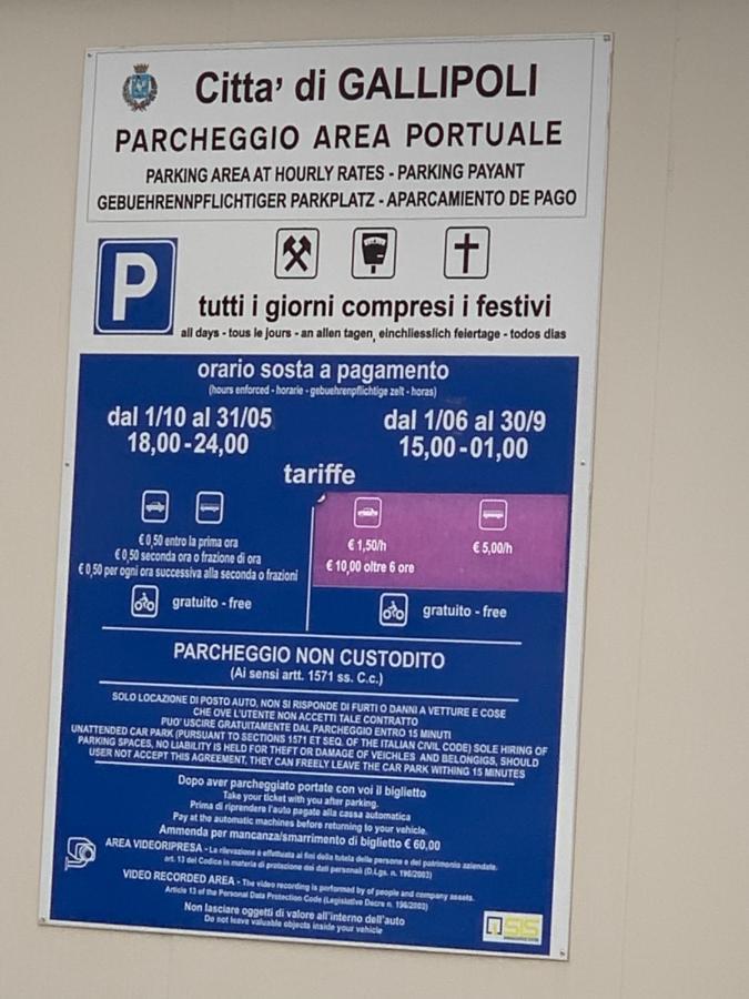 Sulle Mura Casavacanza Gallipoli Kültér fotó
